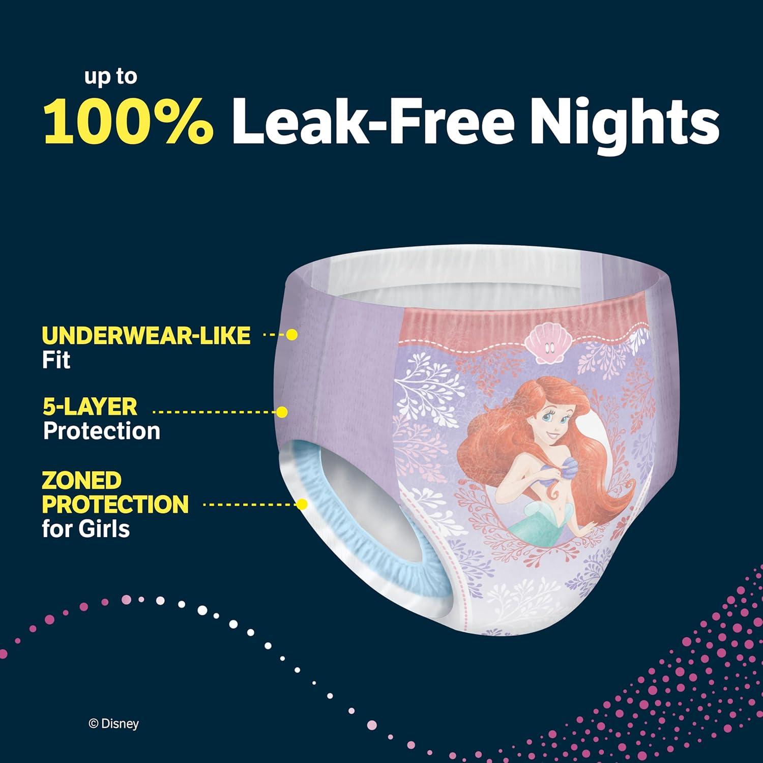 image:imageGoodnites Girls Nighttime Underwear Size XXL 120165 lbs 54 Ct Packaging May VaryXSmall